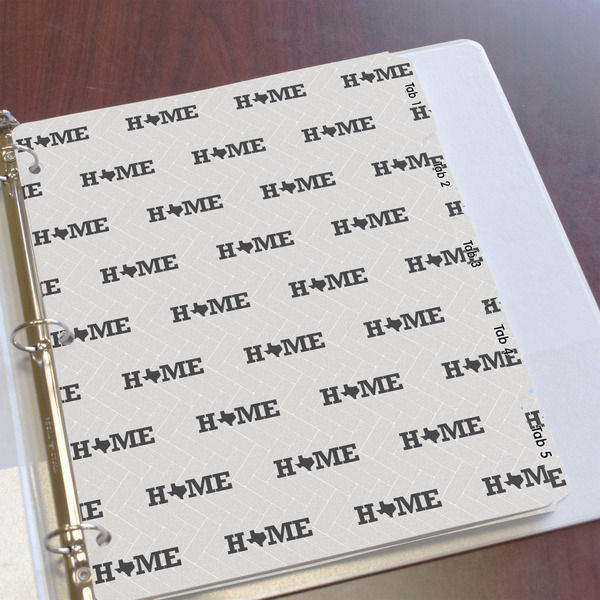 Home State Page Dividers - Set of 5 - In Context