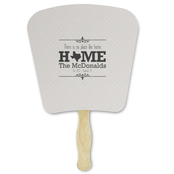 Custom Home State Paper Fan (Personalized)