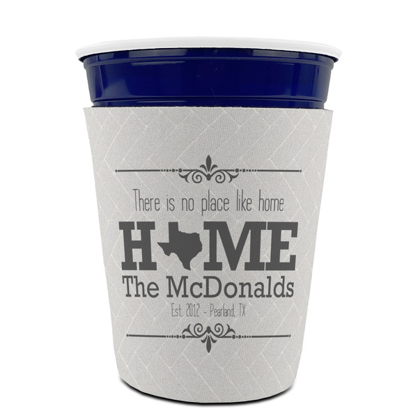 Home State Party Cup Sleeves - without bottom - FRONT (on cup)