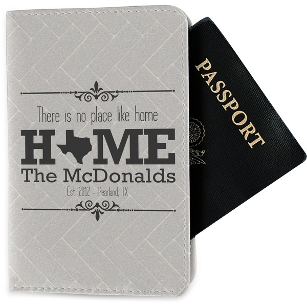 Custom Home State Passport Holder - Fabric (Personalized)