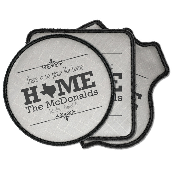 Custom Home State Iron on Patches (Personalized)