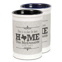 Home State Ceramic Pencil Holder - Large