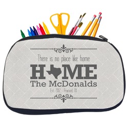 Home State Neoprene Pencil Case - Medium w/ Name or Text