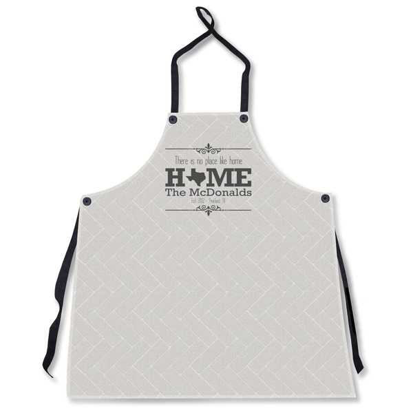 Custom Home State Apron Without Pockets w/ Name or Text