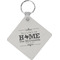 Home State Personalized Diamond Key Chain