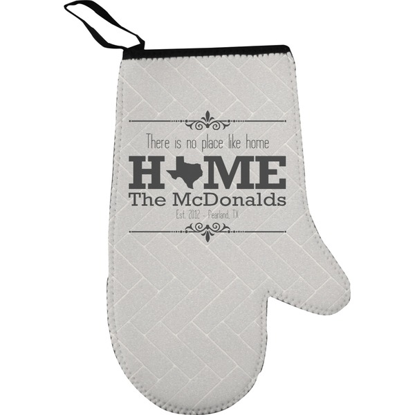 Custom Home State Oven Mitt (Personalized)
