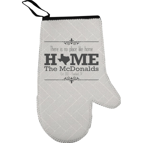 Home State Personalized Oven Mitt
