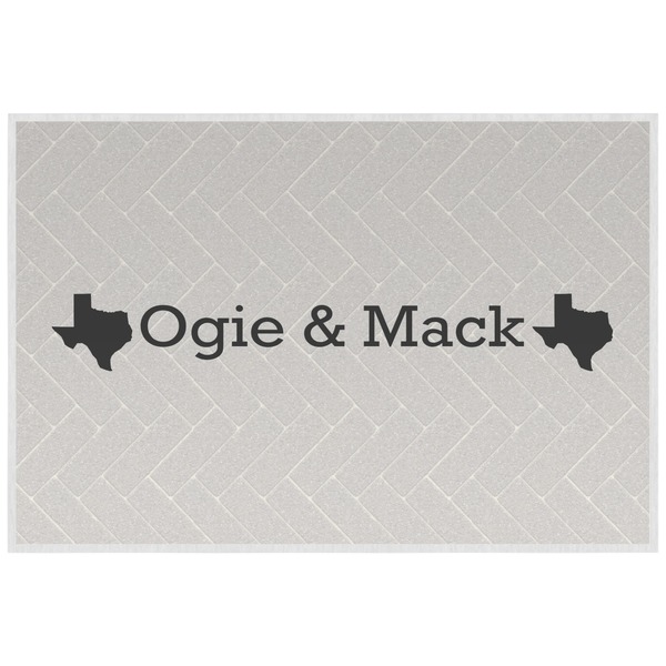 Home State Personalized Placemat (Back)