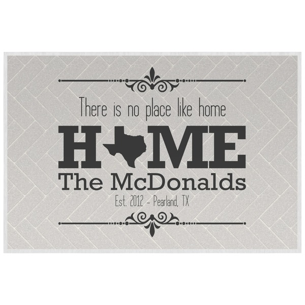 Custom Home State Laminated Placemat w/ Name or Text