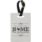 Home State Personalized Rectangular Luggage Tag