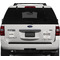 Home State Personalized Square Car Magnets on Ford Explorer