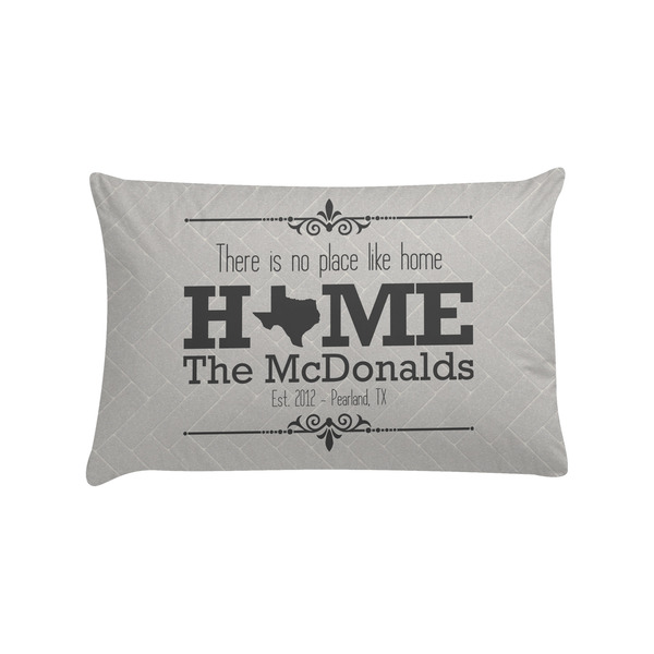 Custom Home State Pillow Case - Standard (Personalized)