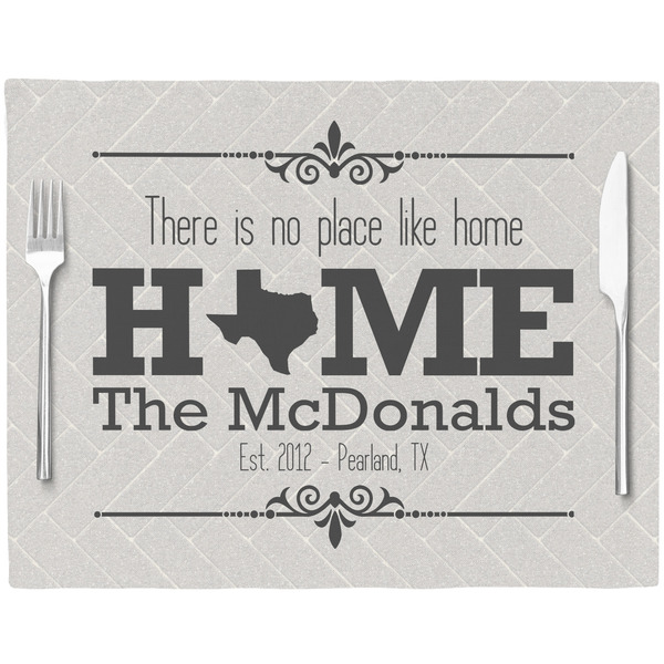 Home State Placemat with Props