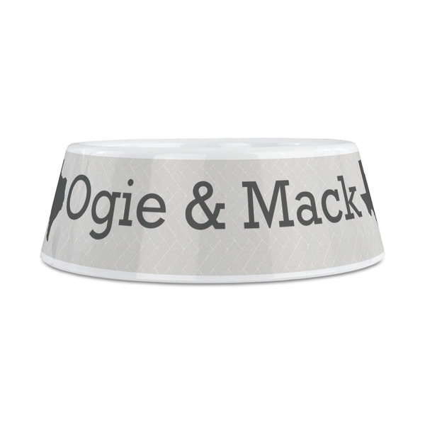 Home State Plastic Dog Bowls - Medium - FRONT