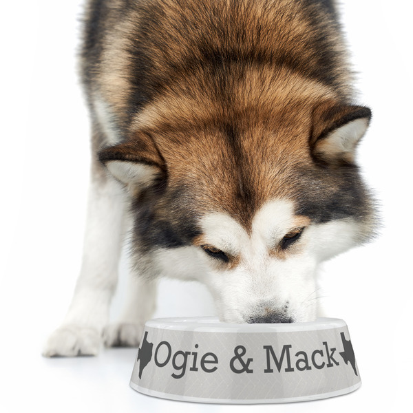 Home State Plastic Pet Bowls - Large - LIFESTYLE