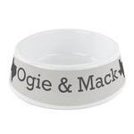 Home State Plastic Dog Bowl - Small (Personalized)
