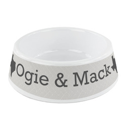 Home State Plastic Dog Bowl - Small (Personalized)