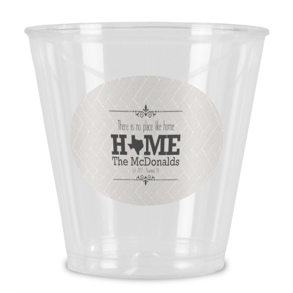 Custom Home State Plastic Shot Glass (Personalized)