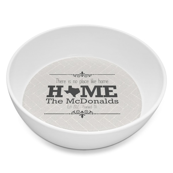 Custom Home State Melamine Bowl - 8 oz (Personalized)