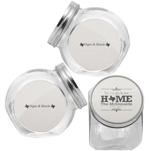 Home State Puppy Treat Jar - Top Left Right