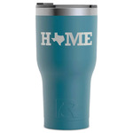 Home State RTIC Tumbler - Dark Teal - Laser Engraved - Single-Sided (Personalized)