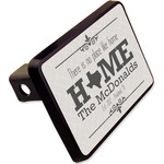 Home State Rectangular Trailer Hitch Cover - 2" (Personalized)
