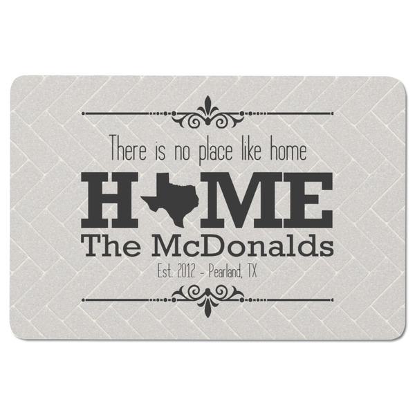 Home State Rectangular Fridge Magnet - FRONT