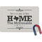 Home State Rectangular Fridge Magnet (Personalized)
