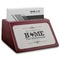 Home State Red Mahogany Business Card Holder - Angle