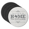 Home State Round Coaster Rubber Back - Main
