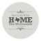 Home State Round Decal - XLarge (Personalized)