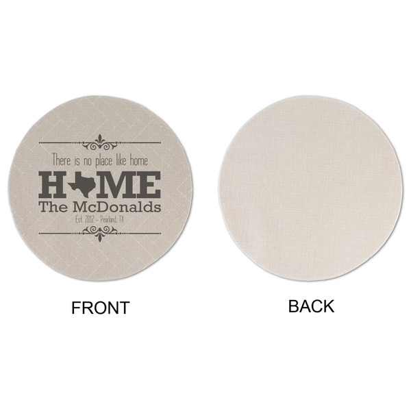 Home State Round Linen Placemats - APPROVAL (single sided)