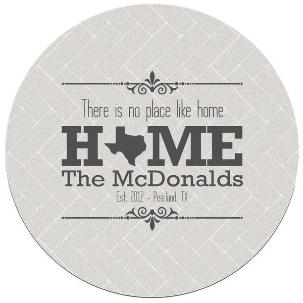 Home State Round Mousepad - APPROVAL