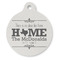 Home State Round Pet ID Tag (Personalized)