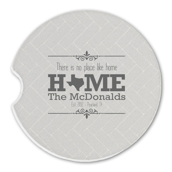 Home State Sandstone Car Coaster - Single