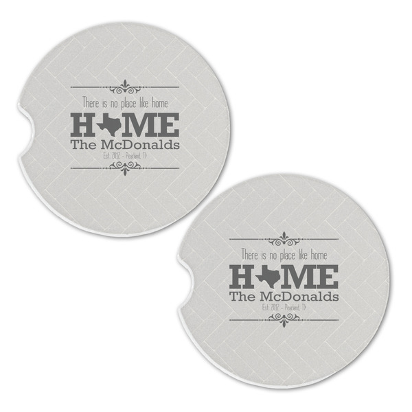 Home State Sandstone Car Coasters - Set of 2
