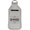 Home State Sanitizer Holder Keychain - Large (Front)