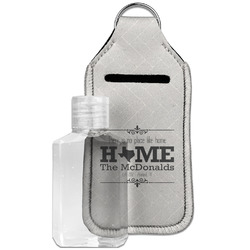 Home State Hand Sanitizer & Keychain Holder - Large (Personalized)