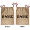 Home State Santa Bag - Front and Back
