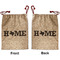 Home State Santa Sack - Front & Back