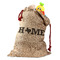 Home State Santa Bag - Front (stuffed w toys) PARENT