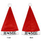 Home State Santa Hats - Front and Back (Double Sided Print) APPROVAL