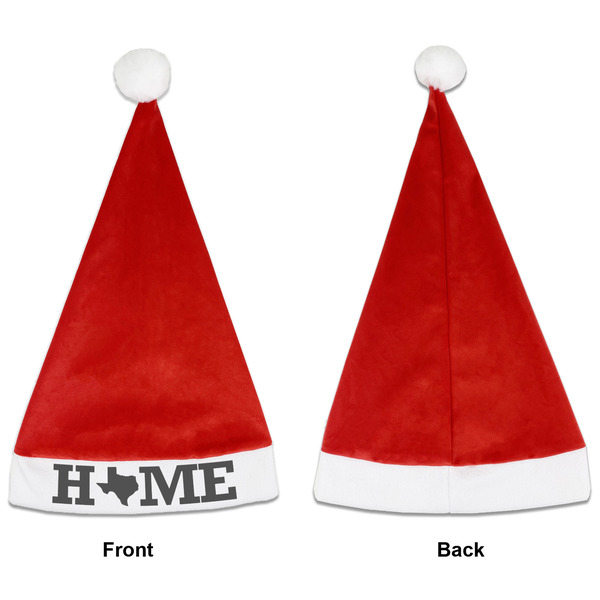 Home State Santa Hats - Front and Back (Single Print) APPROVAL