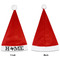Home State Santa Hats - Front and Back (Single Print) APPROVAL