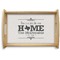 Home State Natural Wooden Tray - Small (Personalized)