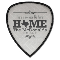 Home State Iron on Shield Patch A w/ Name or Text