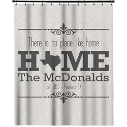 Home State Extra Long Shower Curtain - 70"x84" (Personalized)