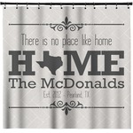 Home State Shower Curtain - Custom Size (Personalized)