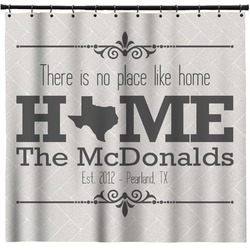 Home State Shower Curtain - Custom Size (Personalized)