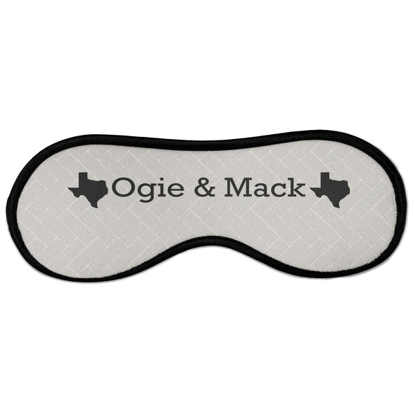 Custom Home State Sleeping Eye Masks - Large (Personalized)